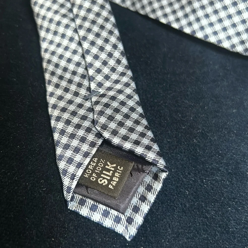 NWT Nautica Neckwear Blue 100% Silk Printed‎ Tie